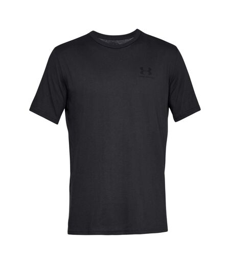 Mens Sportstyle Short-sleeved T-shirt Black Black Under Armour