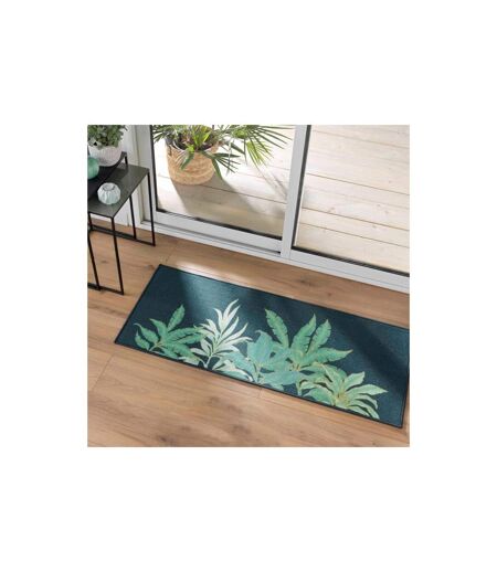 Tapis Déco Imprimé Vayana 50x120cm Vert