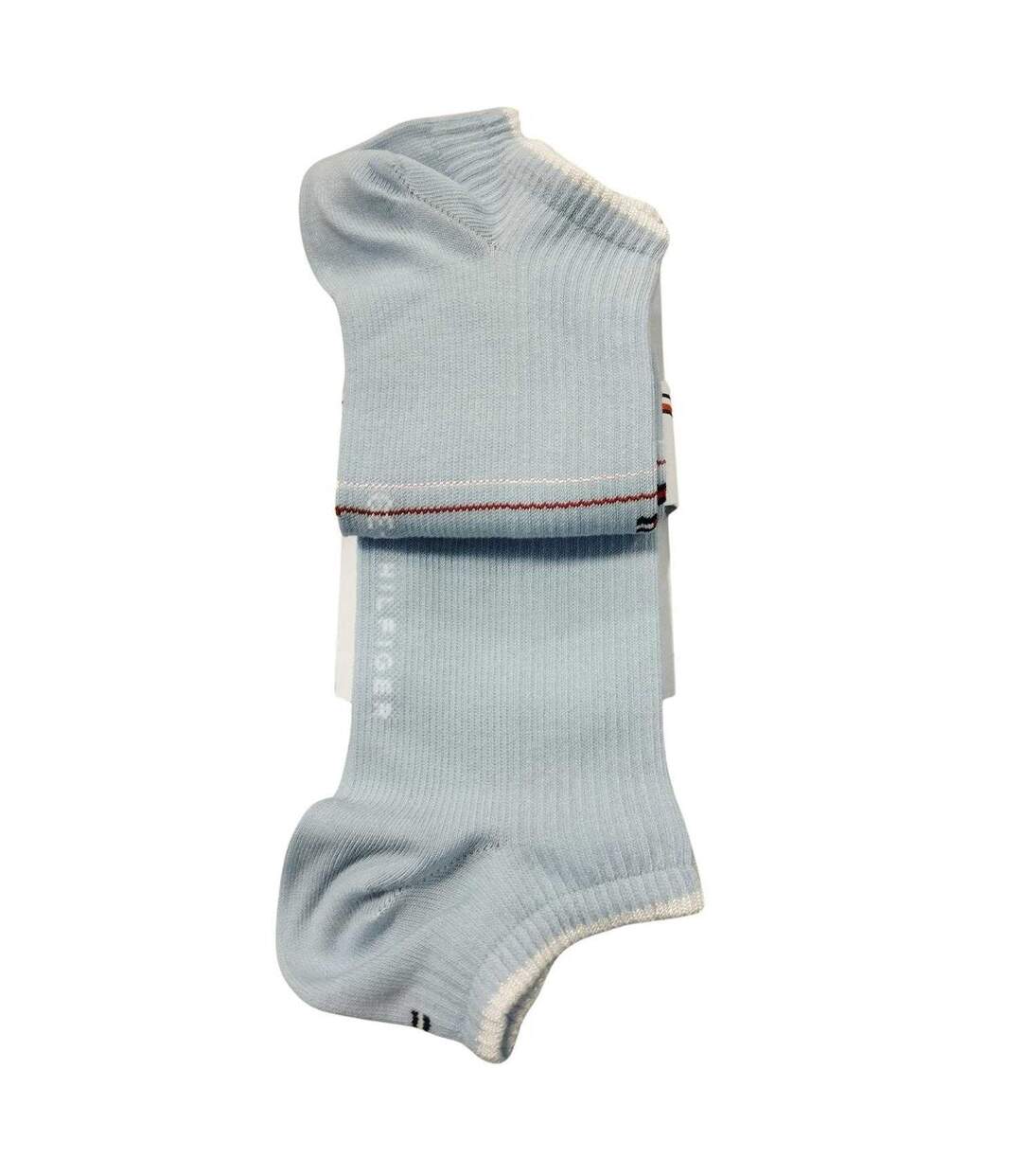 Chaussettes Motif/style Détail Rayé Femme Bleu Clair Tommy Hilfiger-1