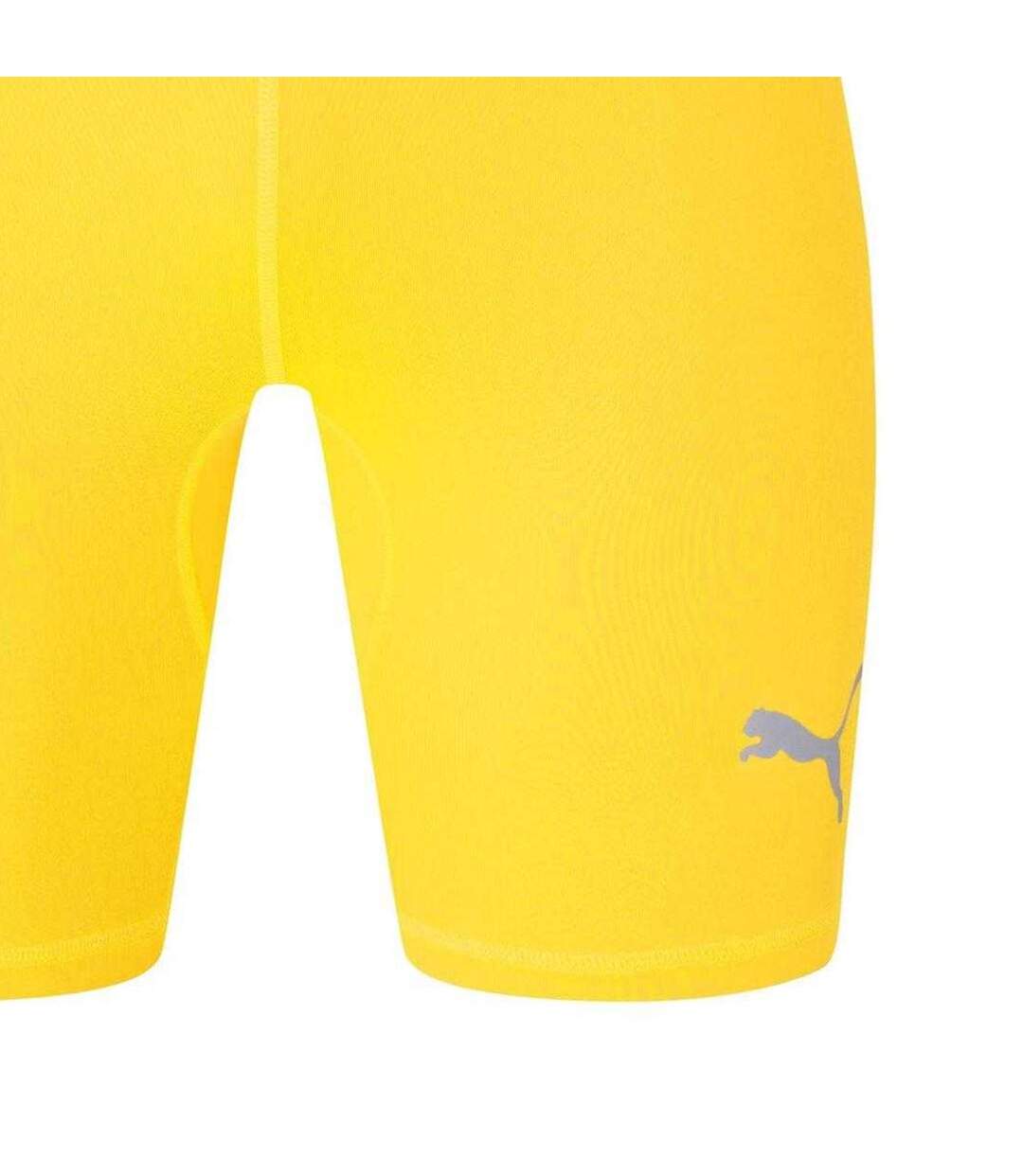 Mens Liga Short Tights Cyber Yellow Puma-2