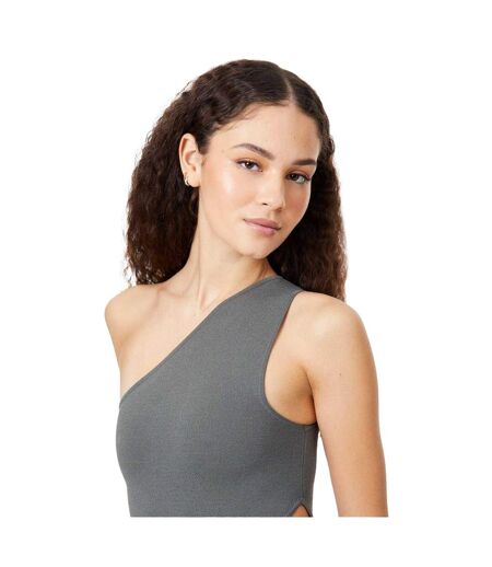 Robe Mi-longue Femme Kaki Délavé Jack Wills