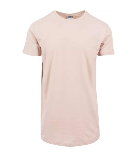 T-shirt Motif/style Façonné Homme Rose Clair Urban Classics