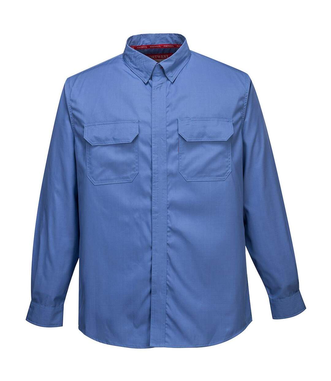 Chemise homme bleu Portwest-1