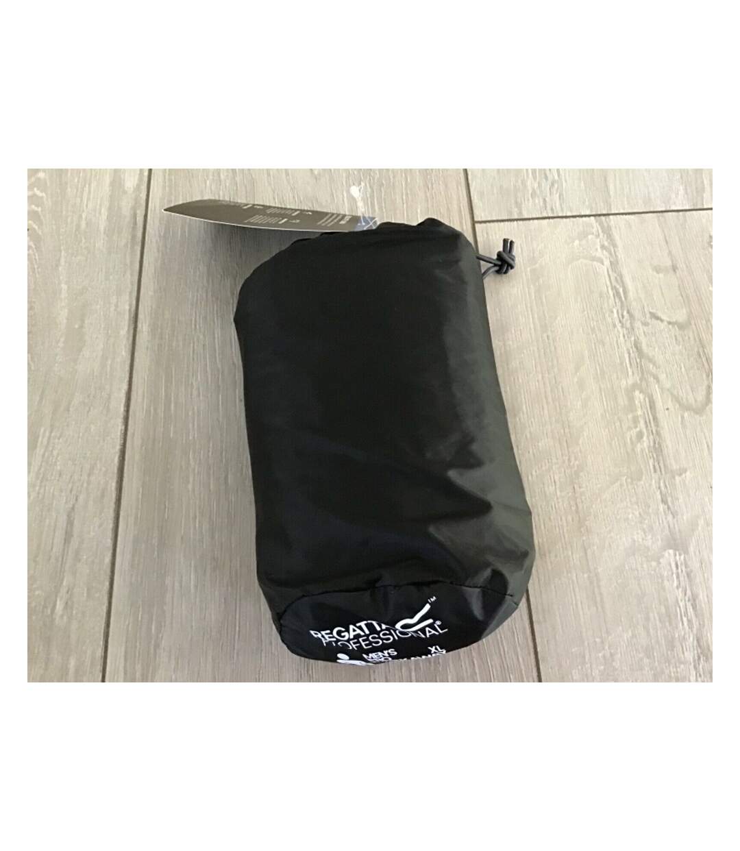 Regatta Pro Mens Packaway Waterproof Breathable Jacket (Black) - UTPC2994