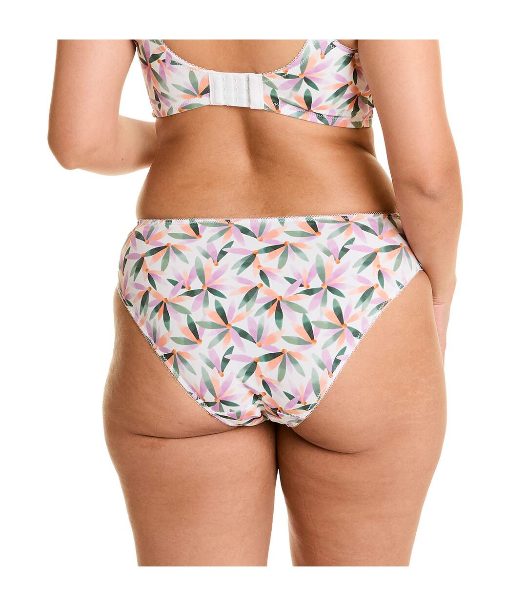 Culotte blanche imprimé Ella-3