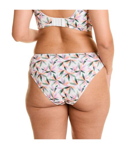 Culotte blanche imprimé Ella