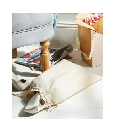Lot De 2  Sacs À Cordon En Coton Biologique Doux Xs Naturel Westford Mill