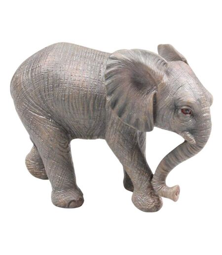 Eléphant en résine Taille 1 (16 x 9 x 13 cm)