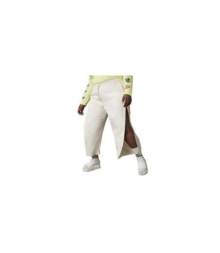 Pantalon De Jogging Motif/style Uni Femme Blanc Cassé Adidas