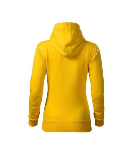 Sweat À Capuche Cape Free Femme Jaune Malfini