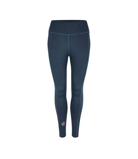 Legging Femme Bleu Nuit Red Run