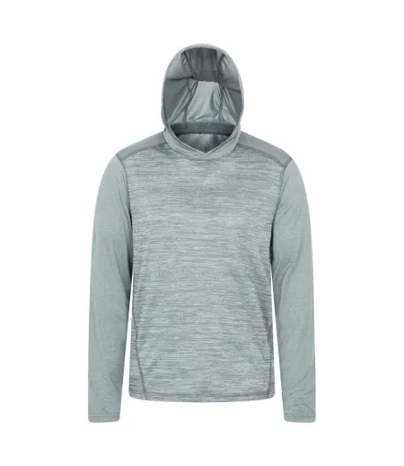 Mens Ignite Active Hoodie Light Grey Mountain Warehouse