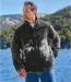 Fleecejacke mit Wolfsmotiv-1
