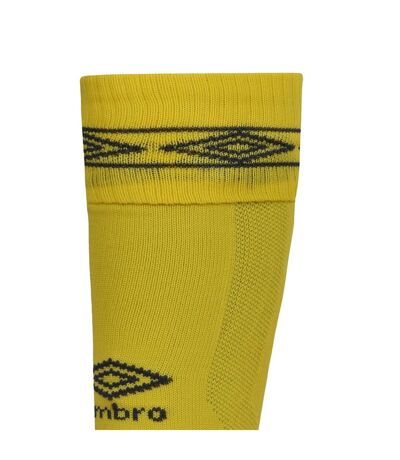 Umbro Mens Diamond Leg Sleeves (Blazing Yellow/Carbon) - UTUO971