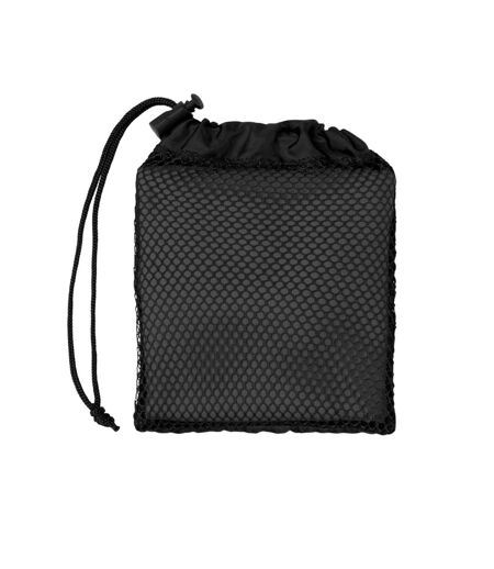 Serviette De Sport Avec Sac Tuko Taille Unique Noir MidOcean