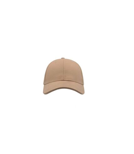 Atlantis Liberty Sandwich Heavy Brush Cotton 6 Panel Cap (Khaki/Khaki) - UTAB193