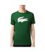 T-shirt vert foncé homme lacoste th2042-1