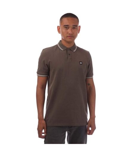 Polo Farina Homme Vert Weekend Offender
