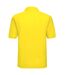 Jerzees Colours Mens 65/35 Hard Wearing Pique Short Sleeve Polo Shirt (Yellow)
