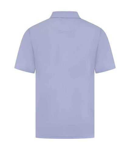 Mens pique polo shirt light blue Henbury