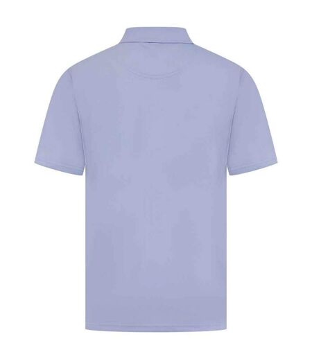 Mens pique polo shirt light blue Henbury