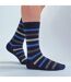 3 Paires Chaussettes Homme Bambou Respirantes-3