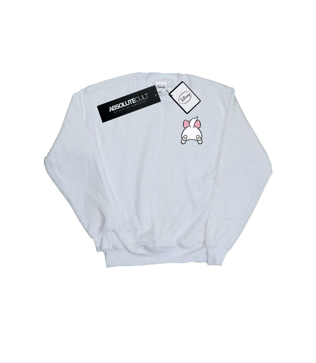 Disney - Sweat ARISTOCATS MARIE BACKSIDE BREAST PRINT - Femme (Blanc) - UTBI13157-1