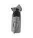 Mens Padded Soft Shell Jacket Anthracite Black Printer-3