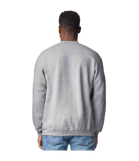 Sweat Softstyle Adulte Gris Chiné Gildan