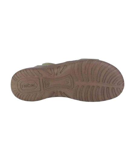 Sandales Femme Vert Rieker