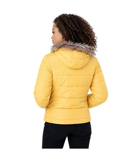 Doudoune Femme Jaune Hype