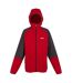 Mens molaris full zip fleece jacket danger red/ash Regatta