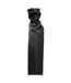 Colours plain scarf one size black Premier