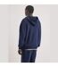 Mens Strat Full Zip Hoodie Dark Red Nautica-2