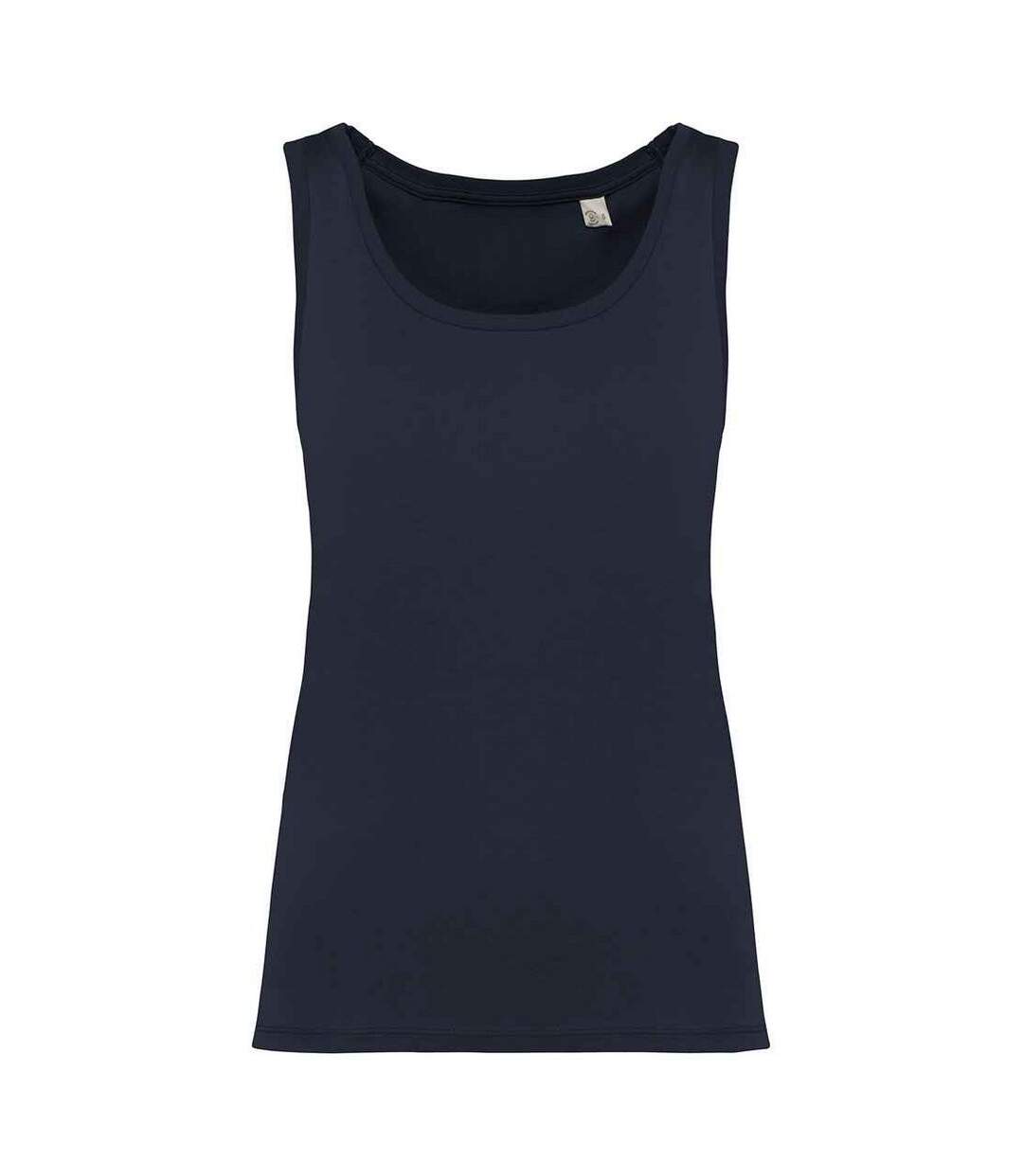 Womens/ladies Tank Top Navy Blue Native Spirit-1