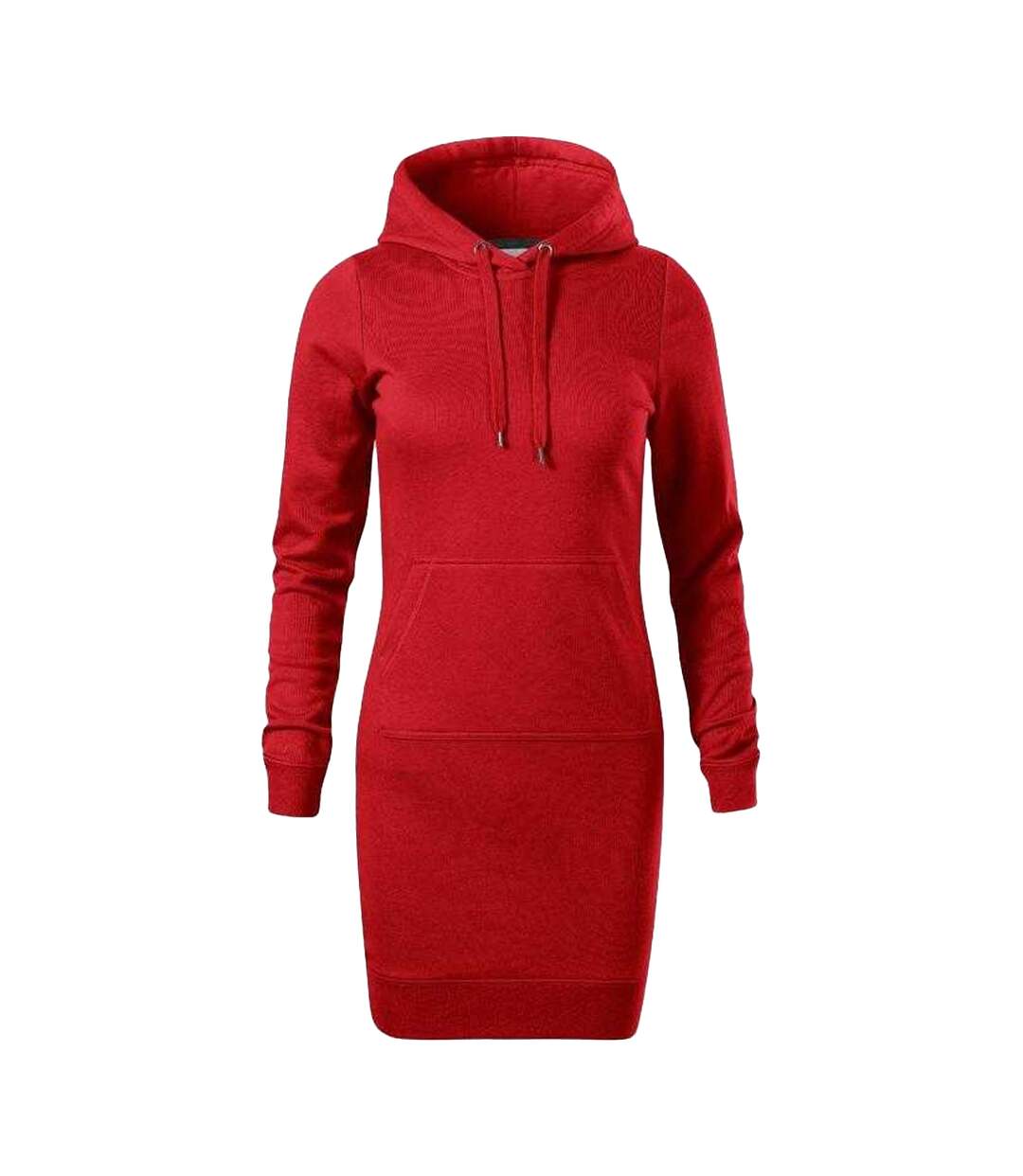 Robe À Capuche Snap Femme Rouge Malfini-1