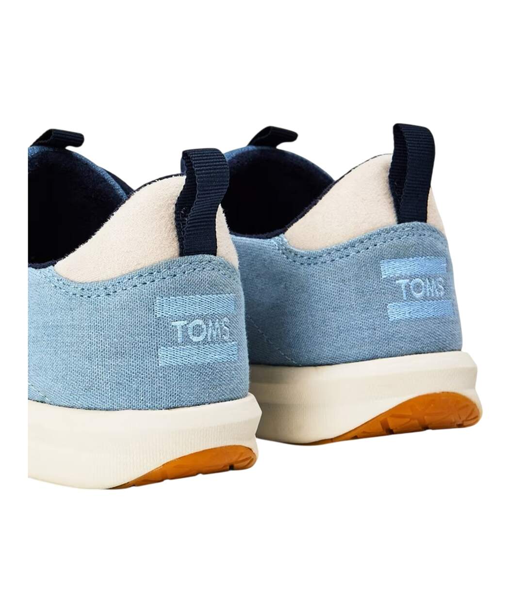 Womens/ladies Cabrillo Trainers Blue Toms-4