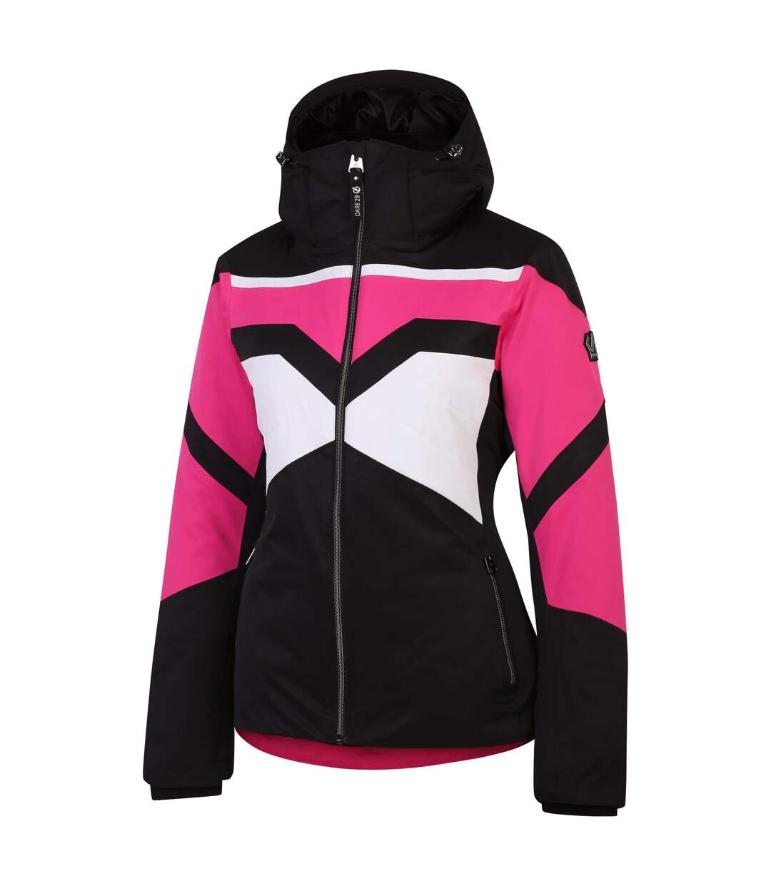 Veste rocker femme rose bonbon / noir Dare 2B-3