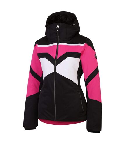 Veste rocker femme rose bonbon / noir Dare 2B