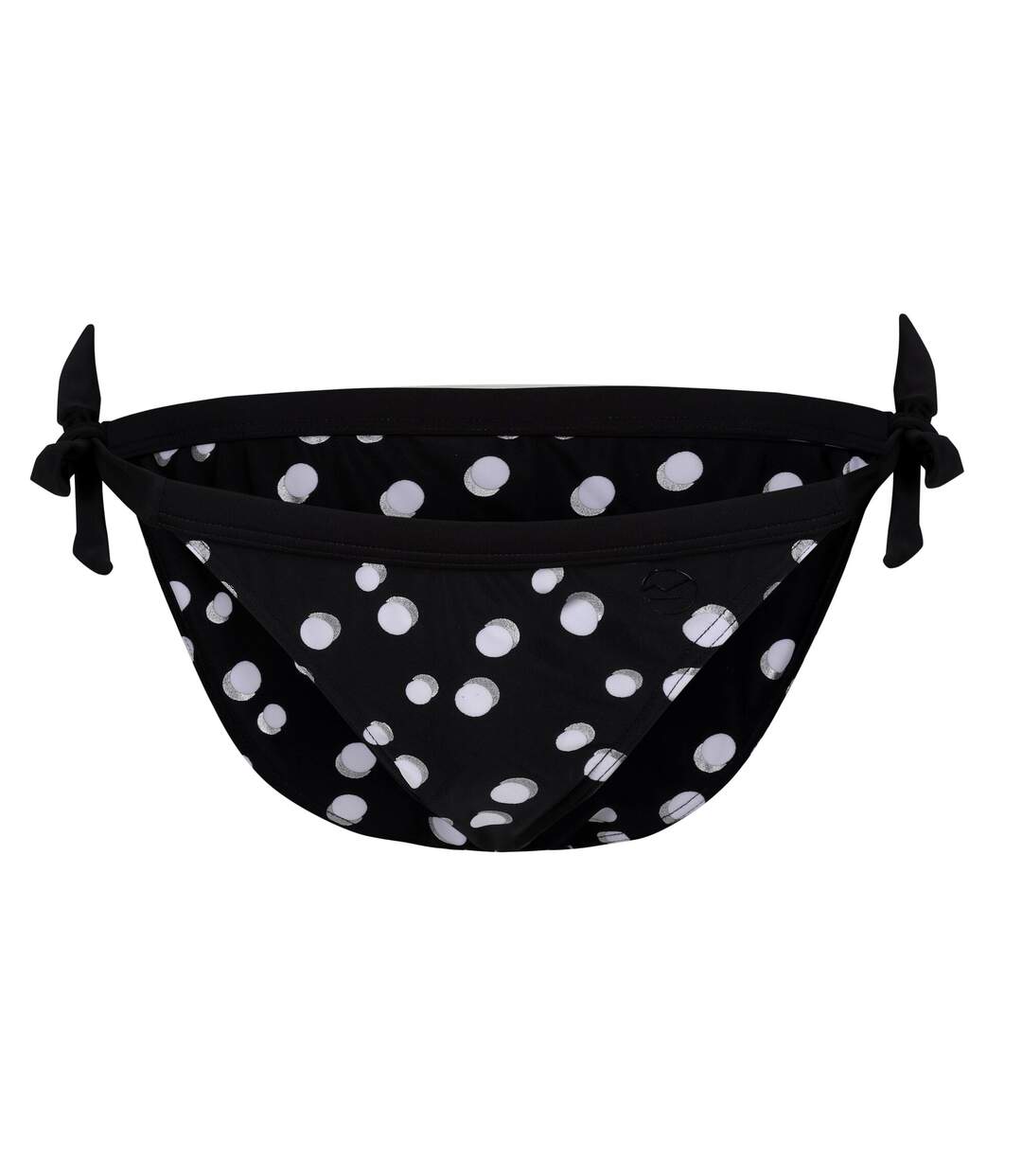 Womens/ladies flavia polka dot bikini bottoms black/white Regatta