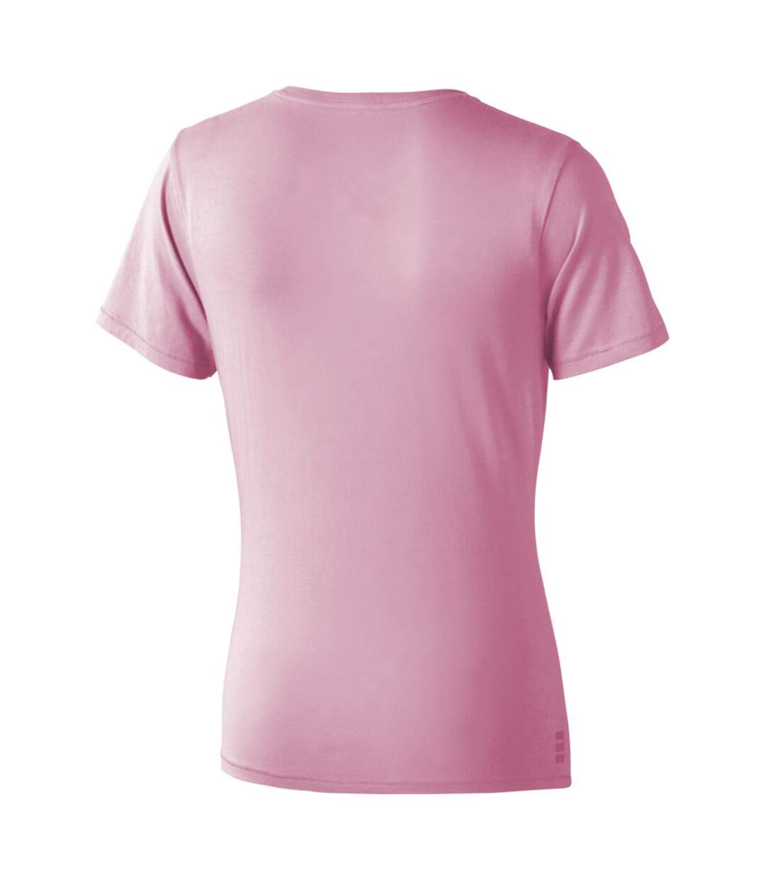 Elevate Womens/Ladies Nanaimo Short Sleeve T-Shirt (Light Pink)