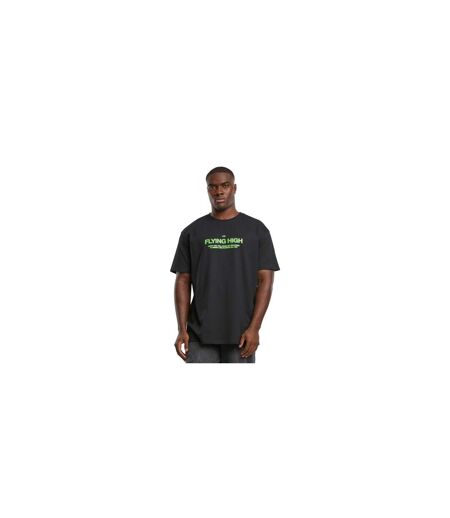 Mens I Am Flying Oversized T-shirt Noir Mister Tee