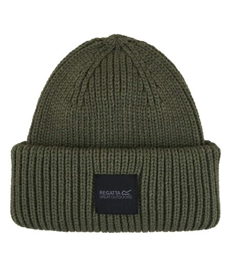 Bonnet Connora Fisherman Adulte Kaki Foncé Regatta