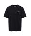 T-shirt noir homme only & sons print logo-1