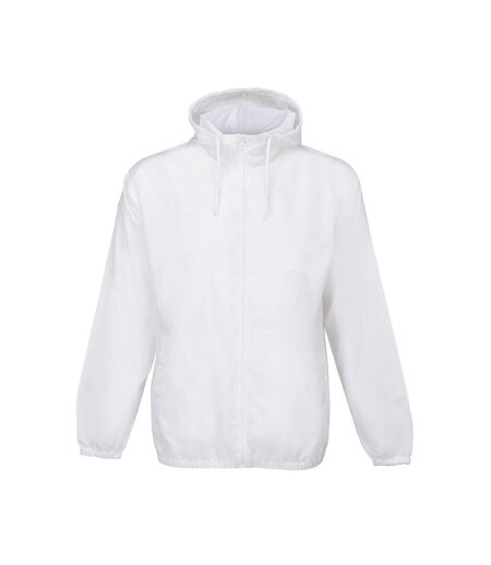 Unisex Adult Shield Windproof Jacket White SOLS