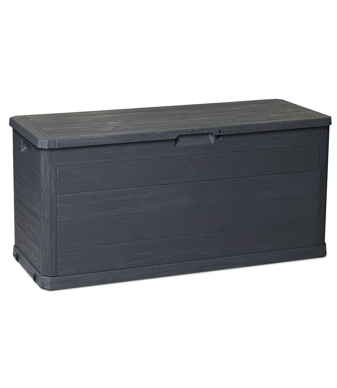 Coffre de rangement 280 Litres -116,5 x 55,6 cm - Gris