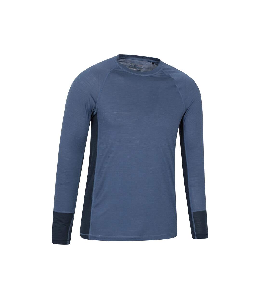 Mens Long-sleeved Base Layer Top Navy Mountain Warehouse-4