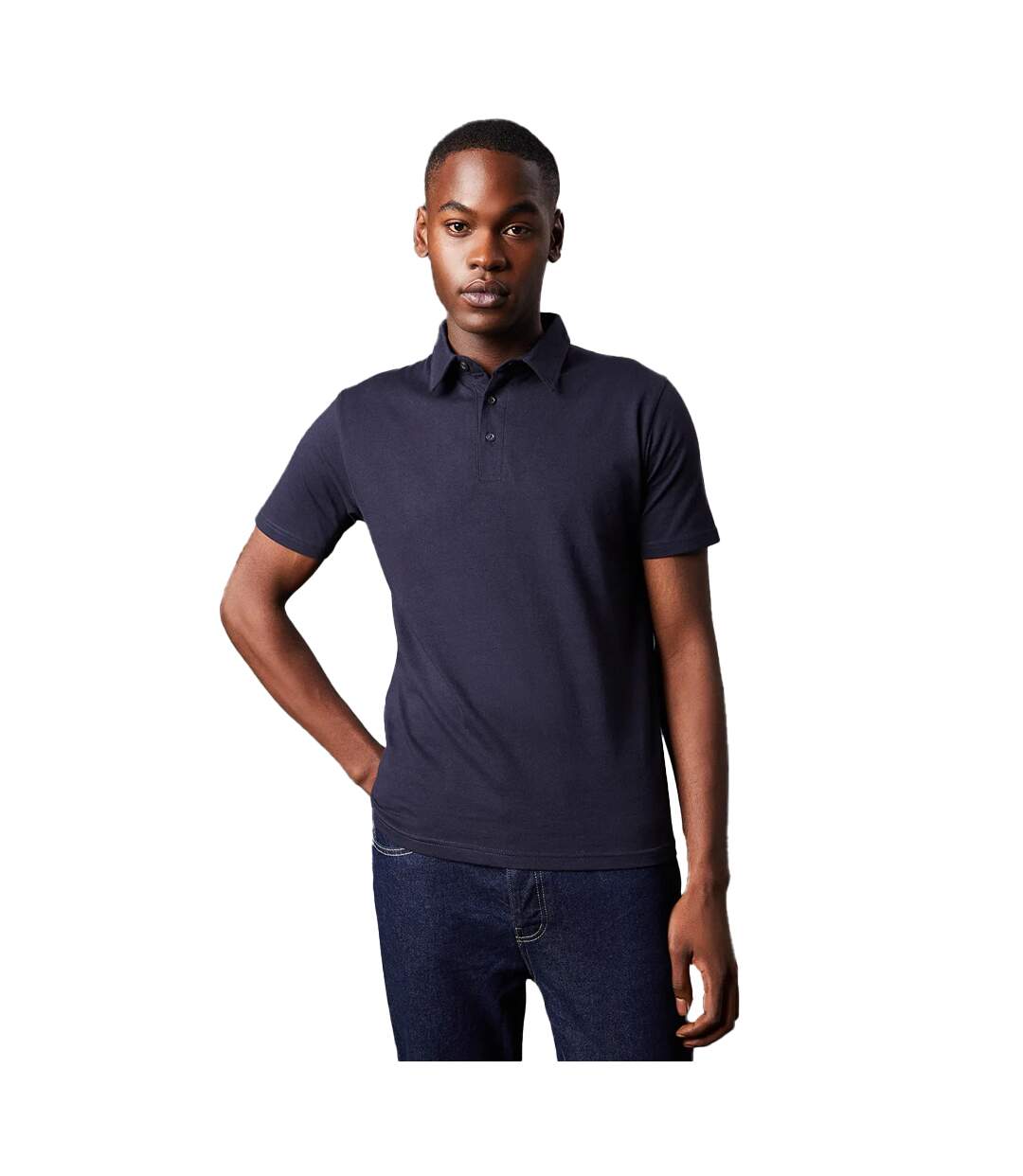 Mens regular polo shirt navy Burton