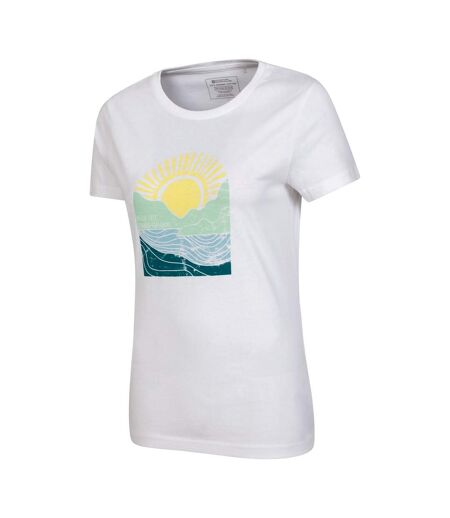 Mountain Warehouse - T-shirt NEVER LOST - Femme (Blanc) - UTMW3053