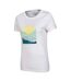 Mountain Warehouse - T-shirt NEVER LOST - Femme (Blanc) - UTMW3053